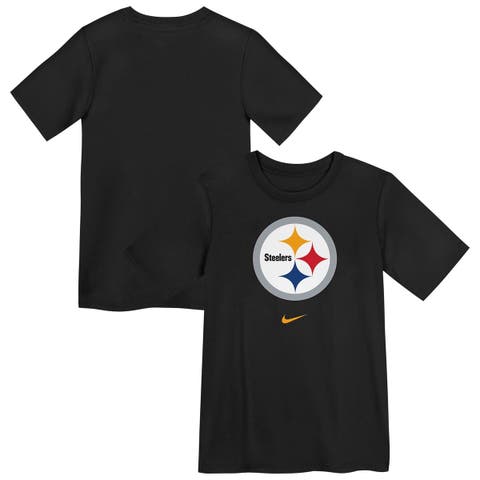 Preschool Nike Black Pittsburgh Steelers Primary Logo Legend Performance T-Shirt