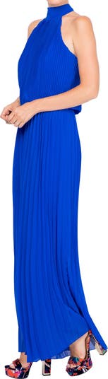Wild Orchid Pleat Jumpsuit
