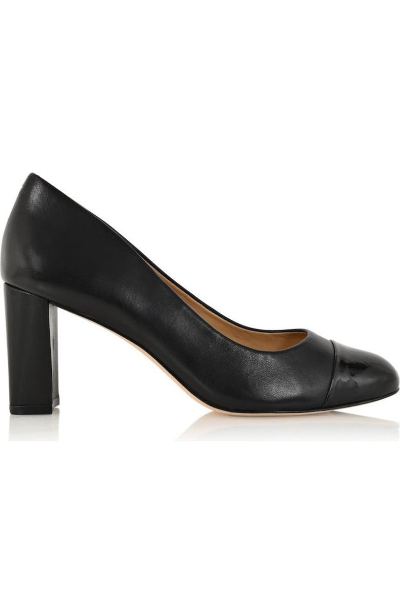 Joan Oloff Sandra Cap Toe Leather Pump, Alternate, color,