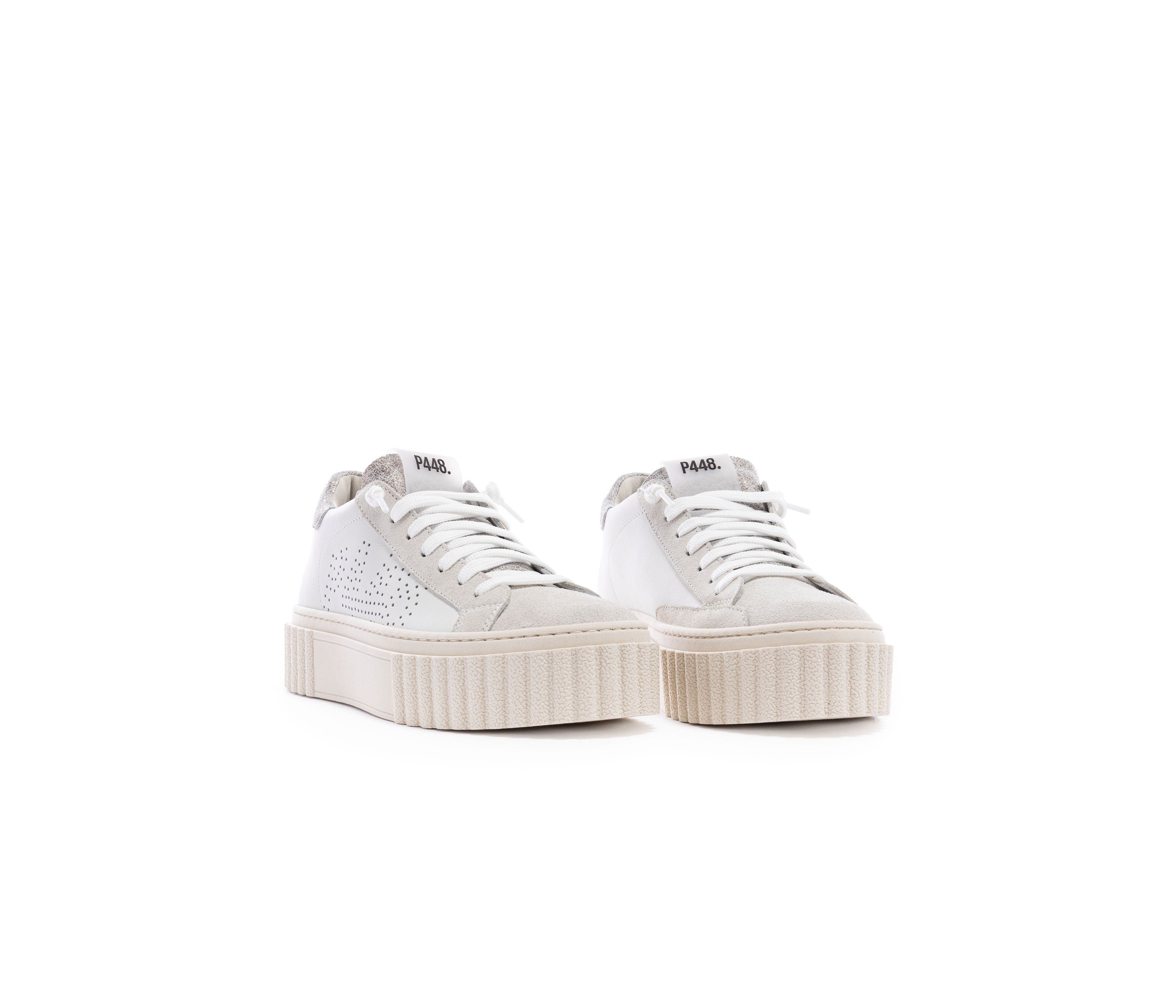 P448 Creeper Platform Sneaker, Alternate, color, Silver Dust