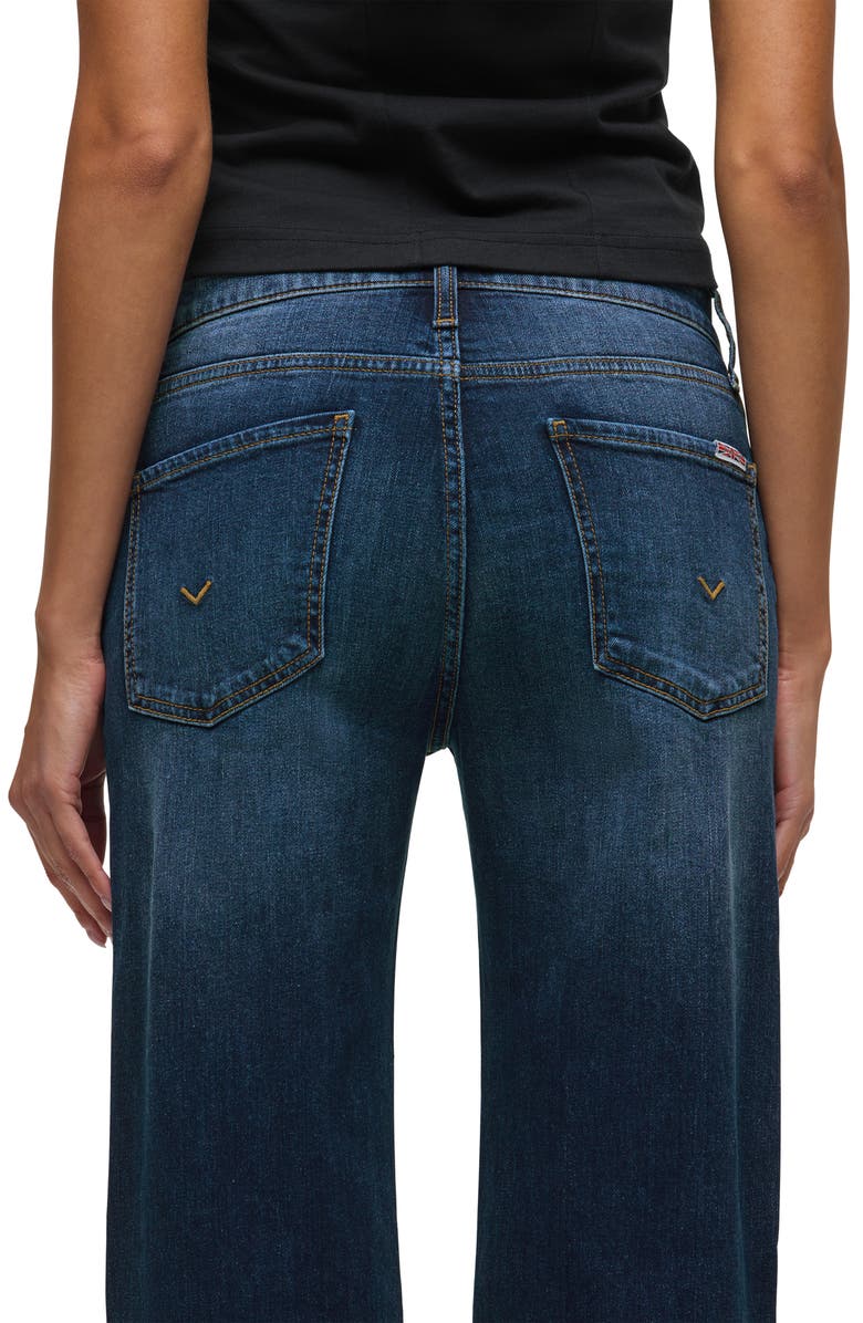 Hudson Jeans Rosalie High Waist Wide Leg Jeans, Alternate, color, Giulia
