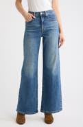 Madewell Super Stretch Denim Wide Leg Jeans