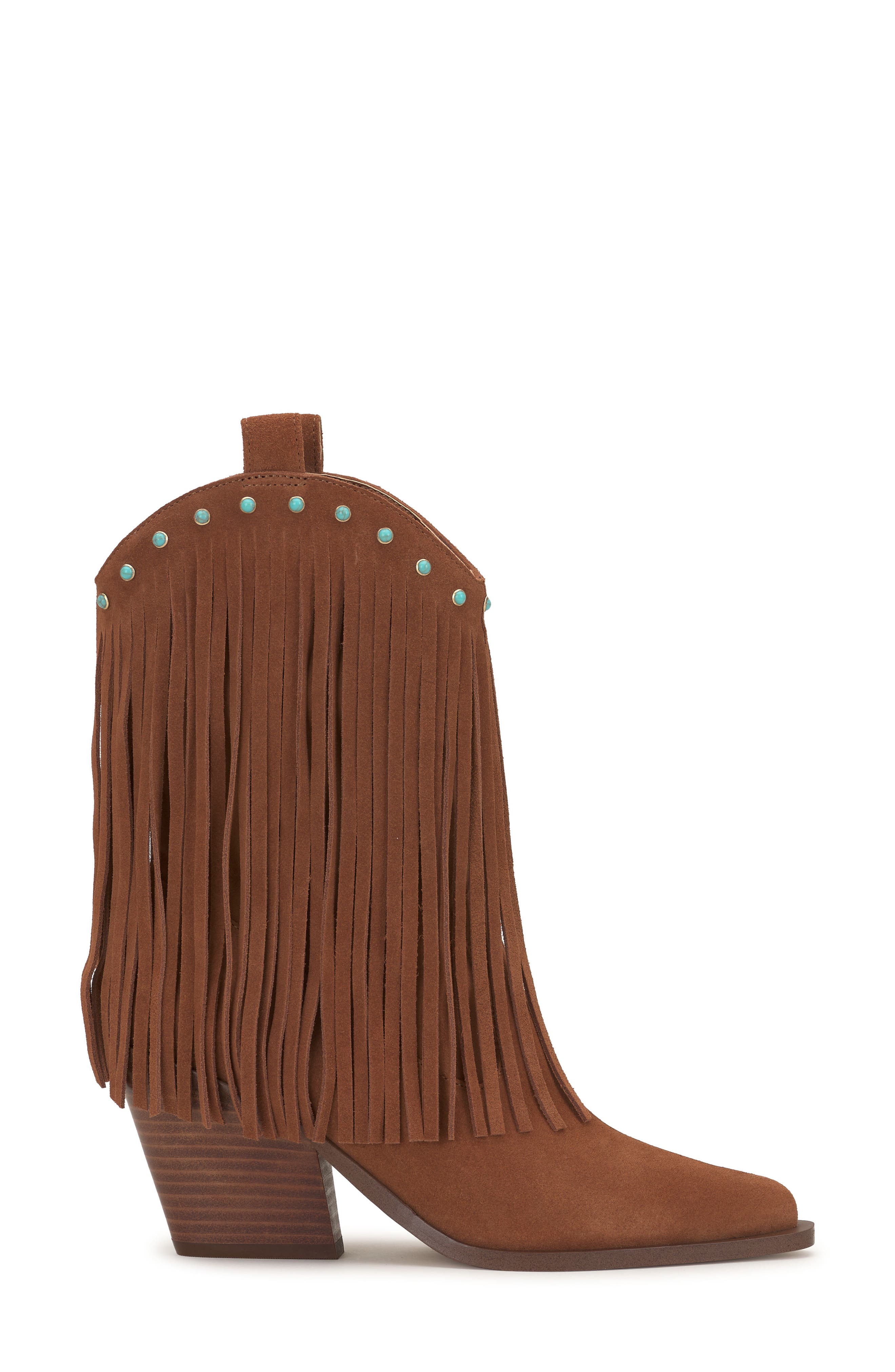 Jessica Simpson Paredisa Fringe Western Boot, Alternate, color, 