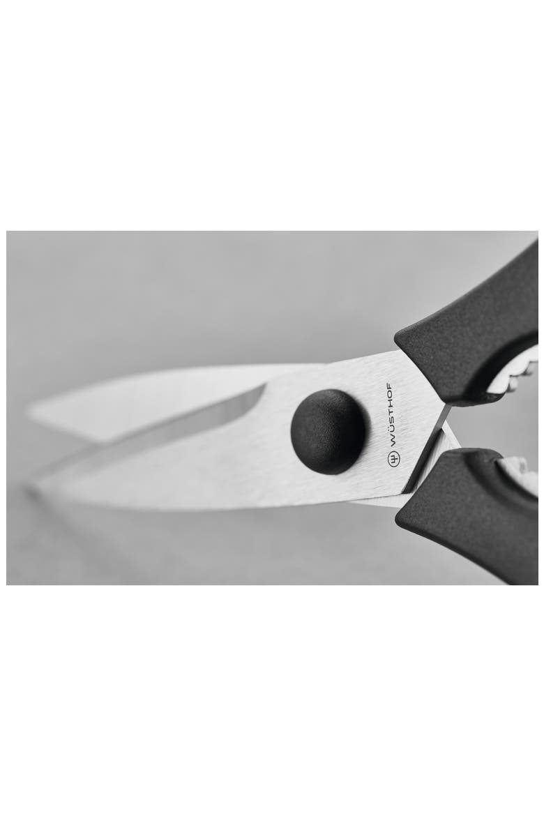 Pull-Apart Kitchen Shears, Alternate, color, BLACK