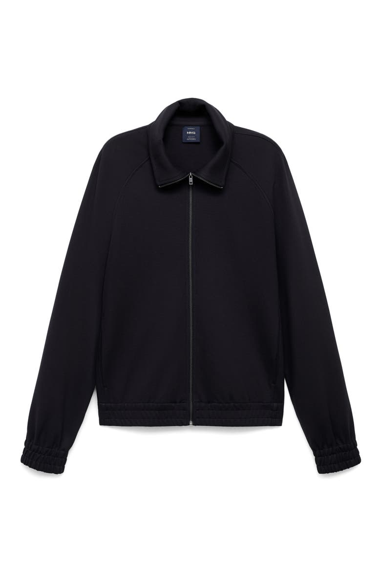 Regular Fit Zip-Up Sweatshirt, Alternate, color, NAVY