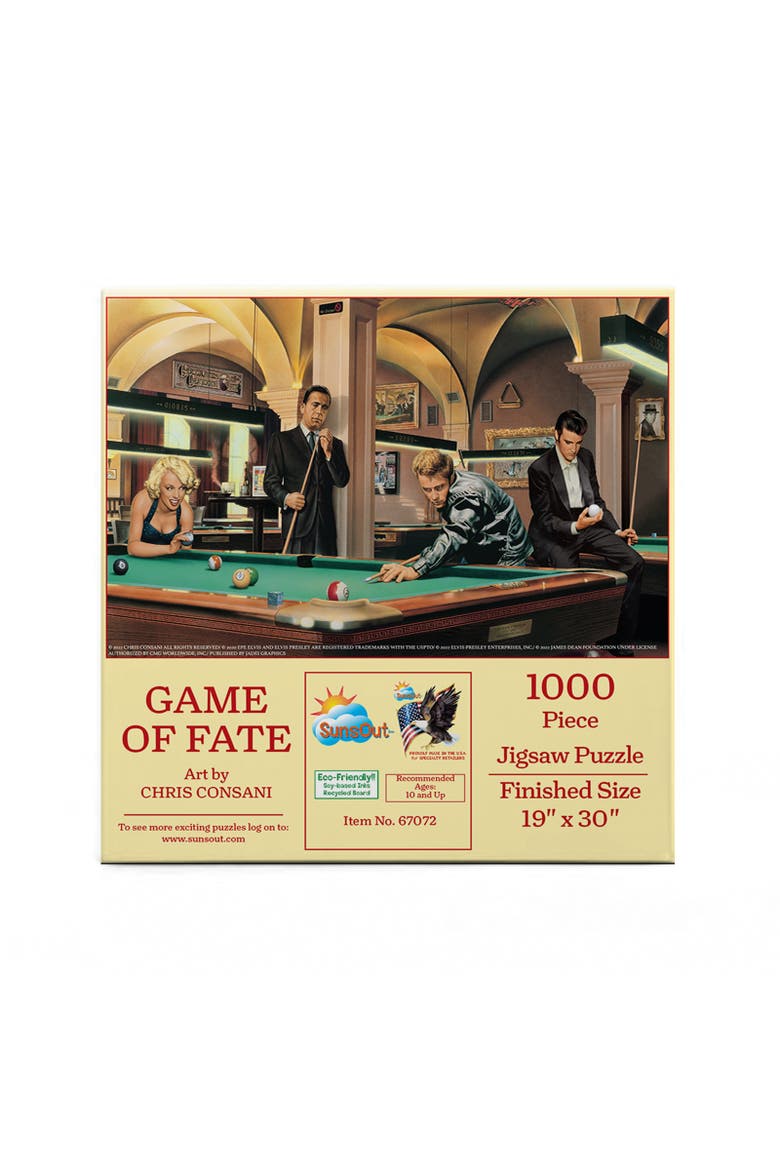 Game of Fate 1000 piece Jigsaw Puzzle for Adults, Alternate, color, Multicolor