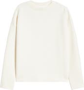Caslon® Ottoman Knit Mock Neck Sweatshirt