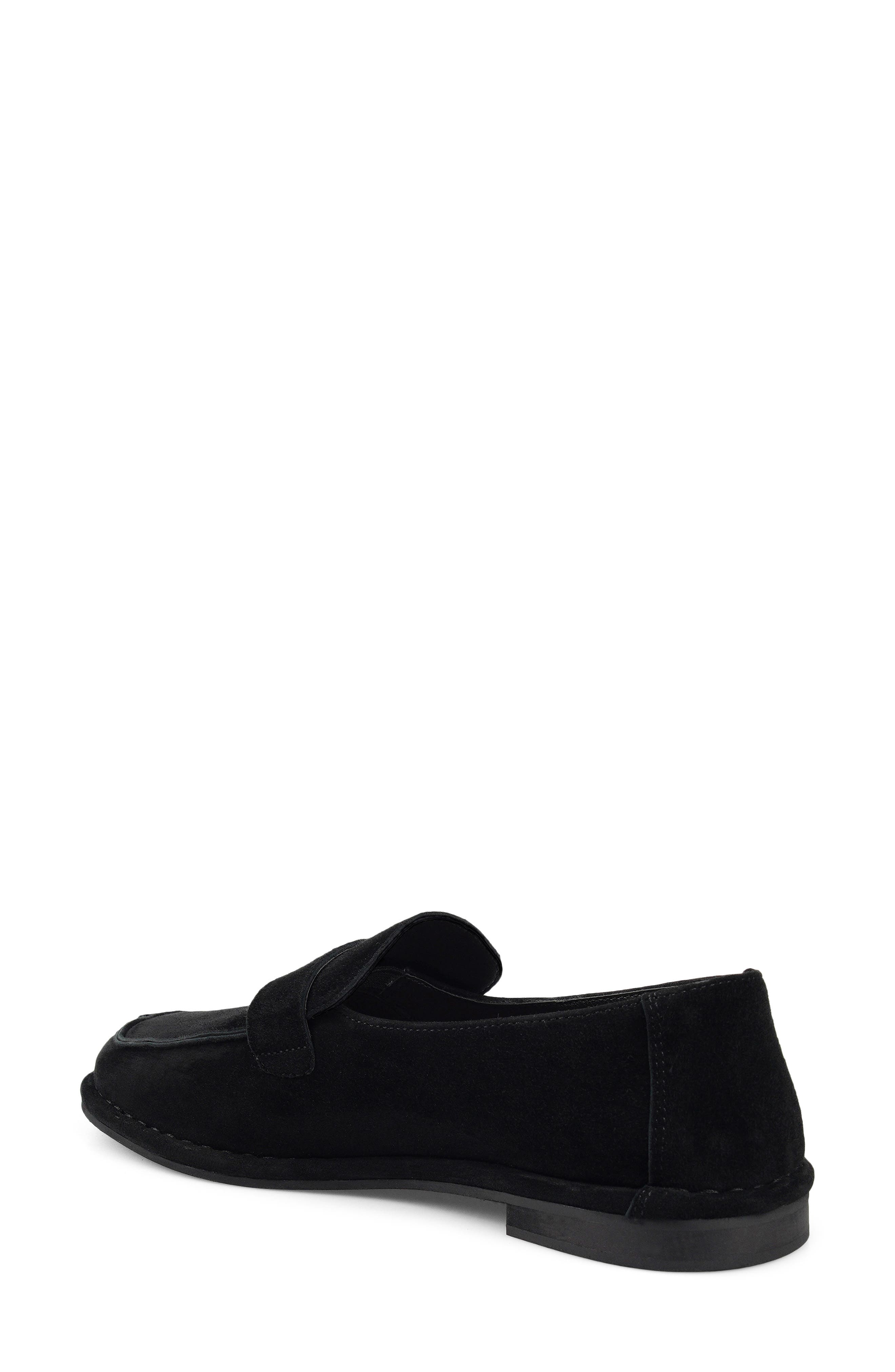 Artisan Crafted By Zigi Phinneas Loafer, Alternate, color, Black Suede