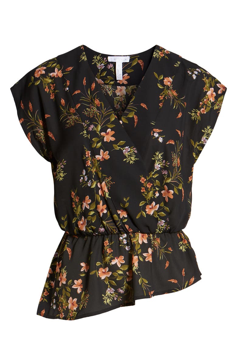 Leith Wrap Style Blouse, Alternate, color,