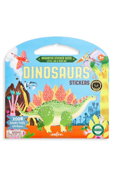 Shiny Dinosaur Sticker Pack