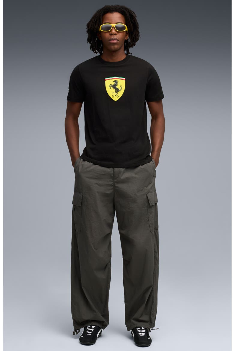 x Ferrari Sportswear Shield Graphic T-Shirt, Alternate, color, PUMA BLACK