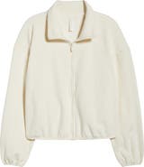 Zella Plush Rib Jacket