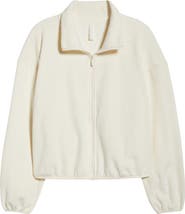 Zella Plush Rib Jacket