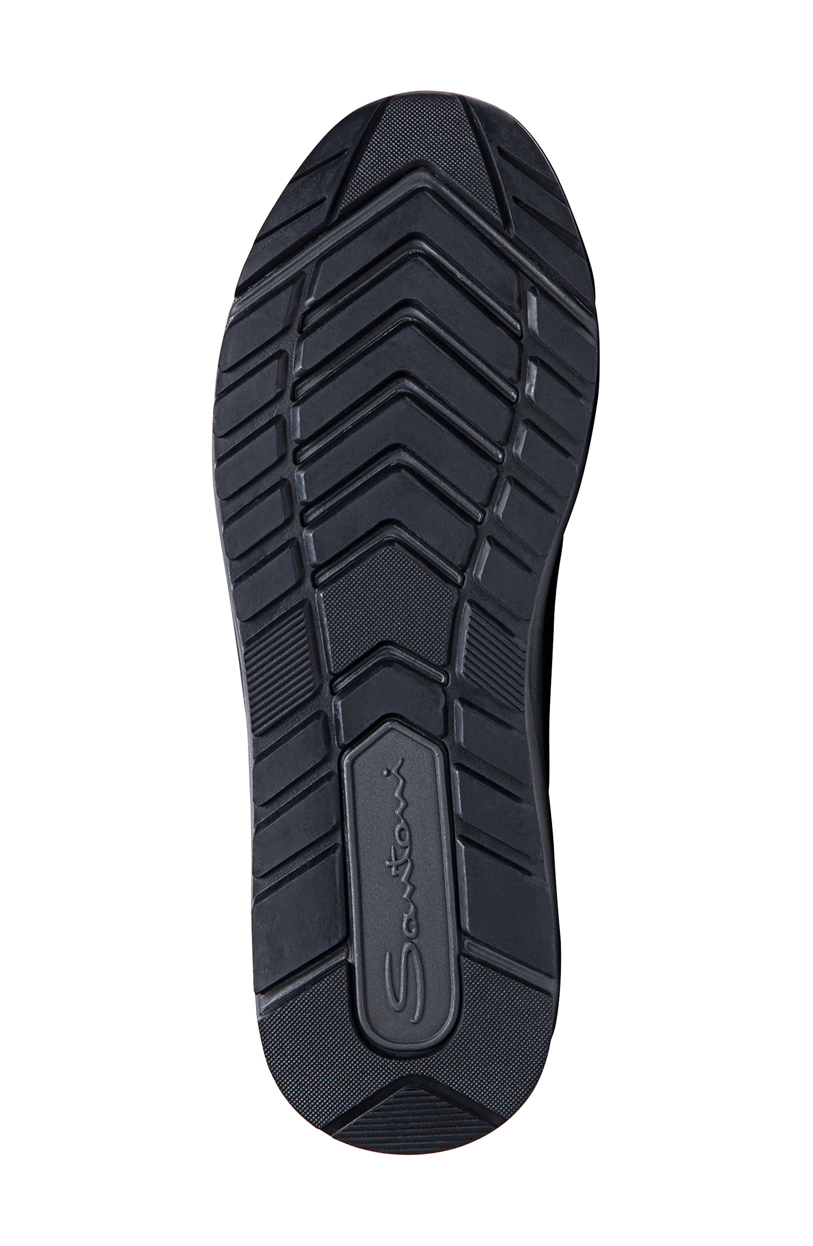 Santoni Floinn Sneaker, Alternate, color, Black