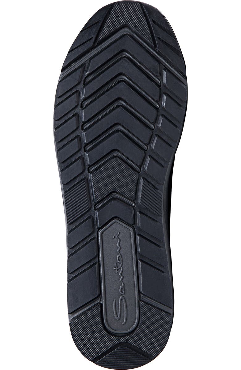 Santoni Floinn Sneaker, Alternate, color, Black