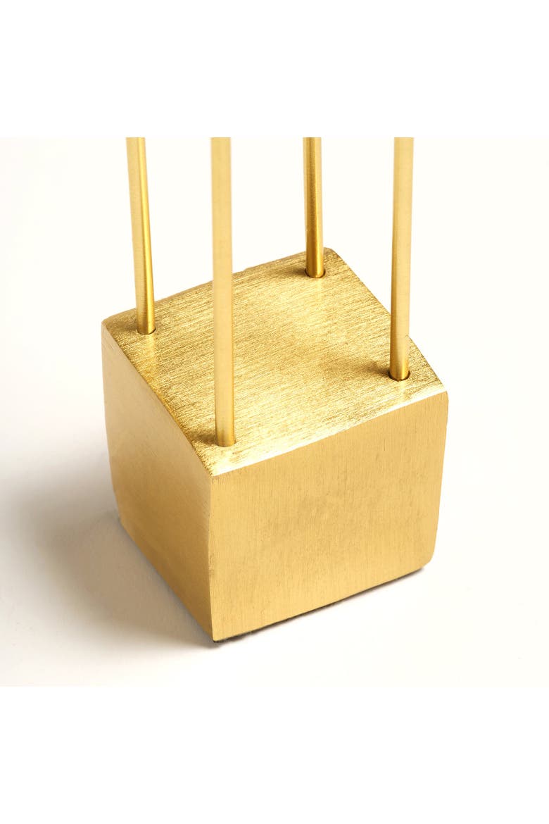Tanda Steel Cocktail Sticks Set of 4 Entertaining Essential, Alternate, color, Metallic Gold
