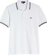 Fred Perry Extra Trim Fit Twin Tipped Piqué Polo