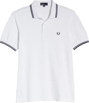 Fred Perry Extra Trim Fit Twin Tipped Piqué Polo