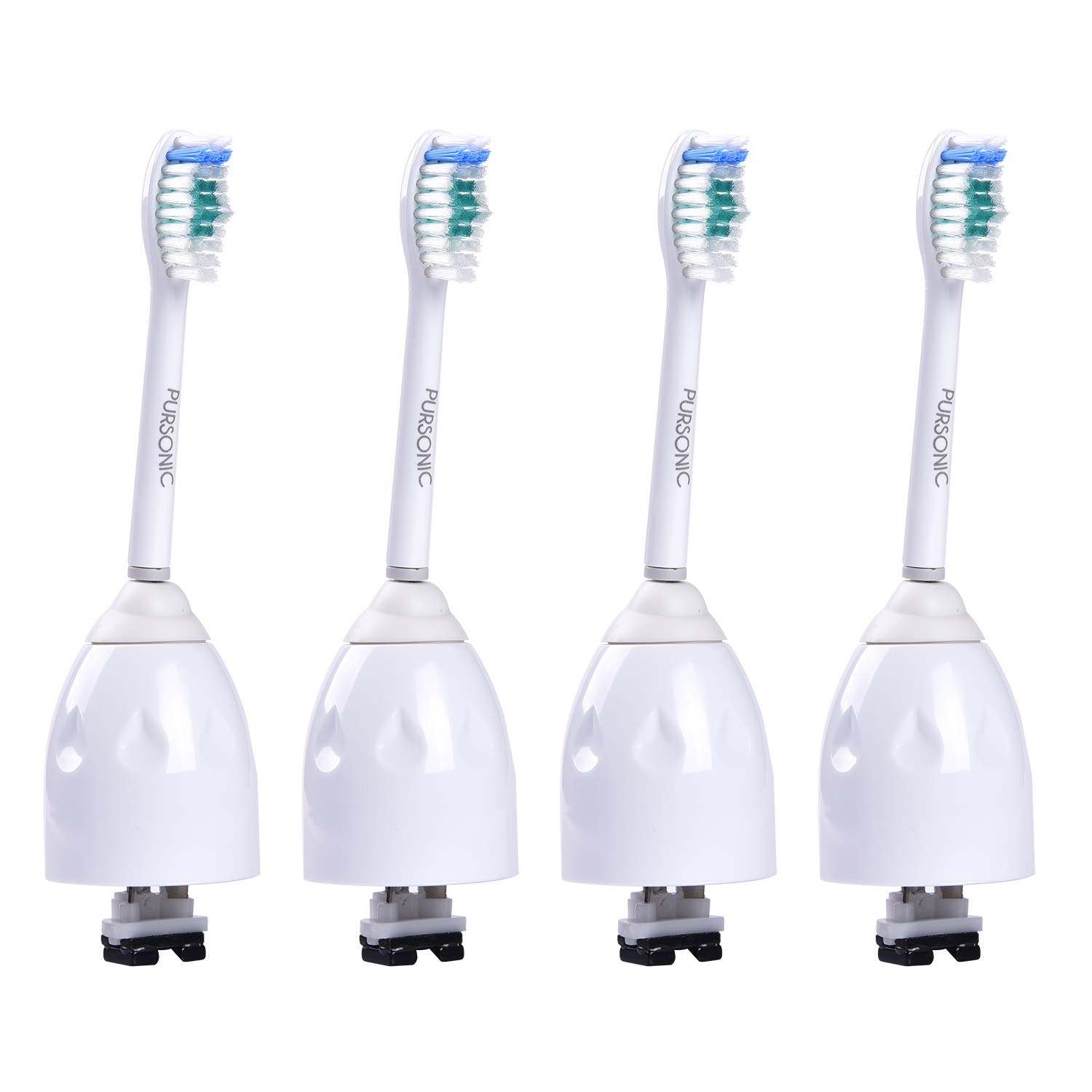 PURSONIC Philips Sonicare Compatible Brush Heads in White 