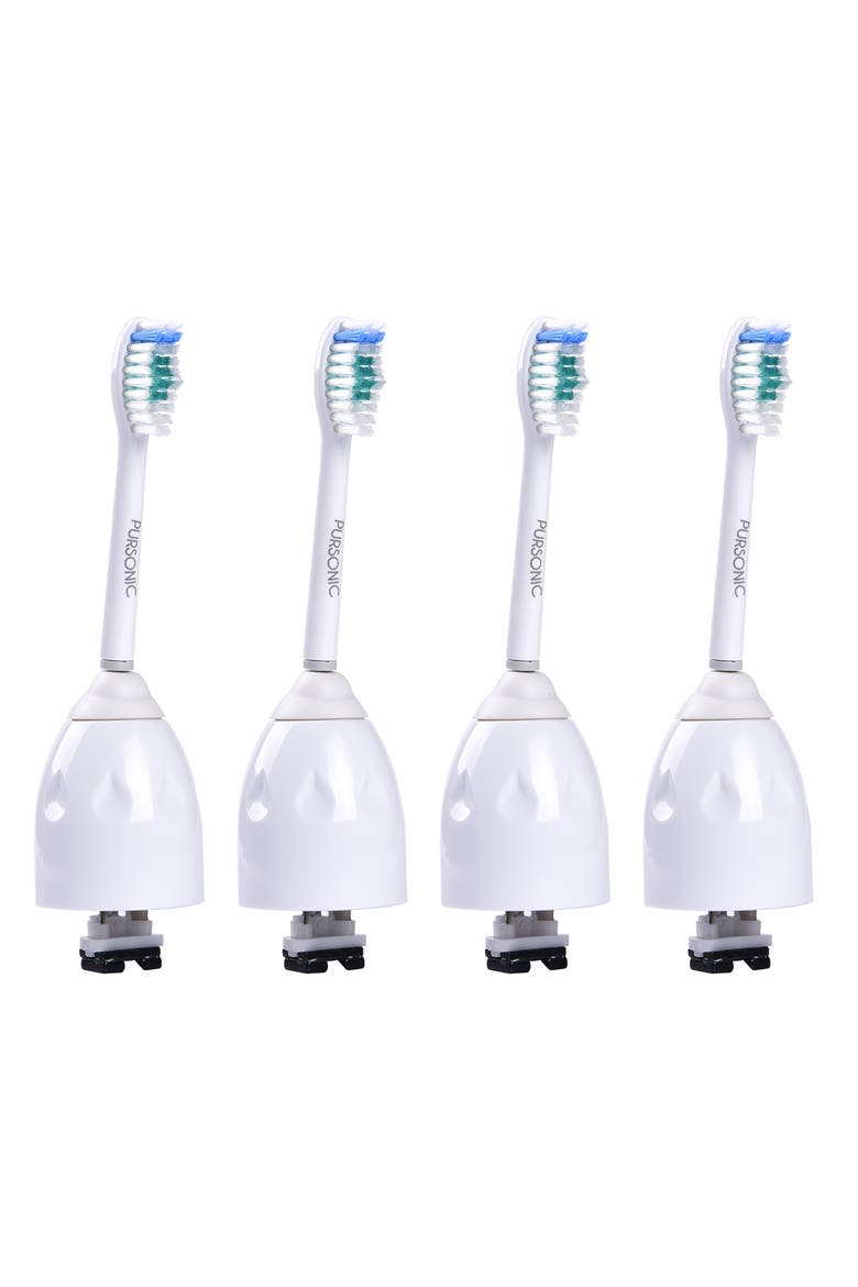 Philips Sonicare Compatible Brush Heads, Main, color, White