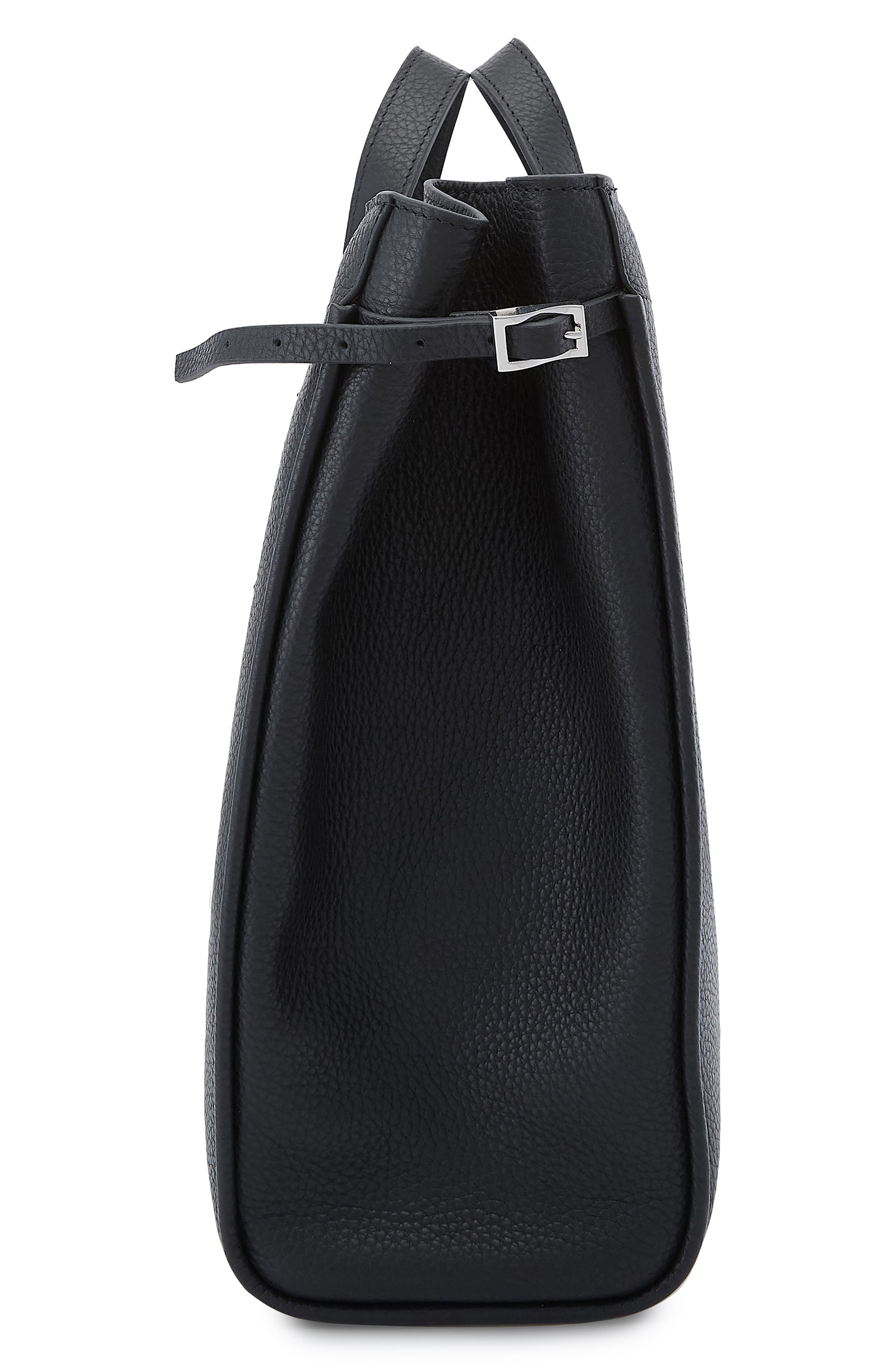 behno Greta Crossbody Tote, Alternate, color, Black