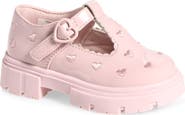 Tucker + Tate Kids' Estella Heart T-Strap Flat