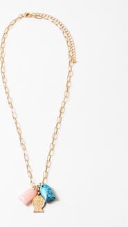 Erin McDermott Jewelry Three Lucky Fish Necklace