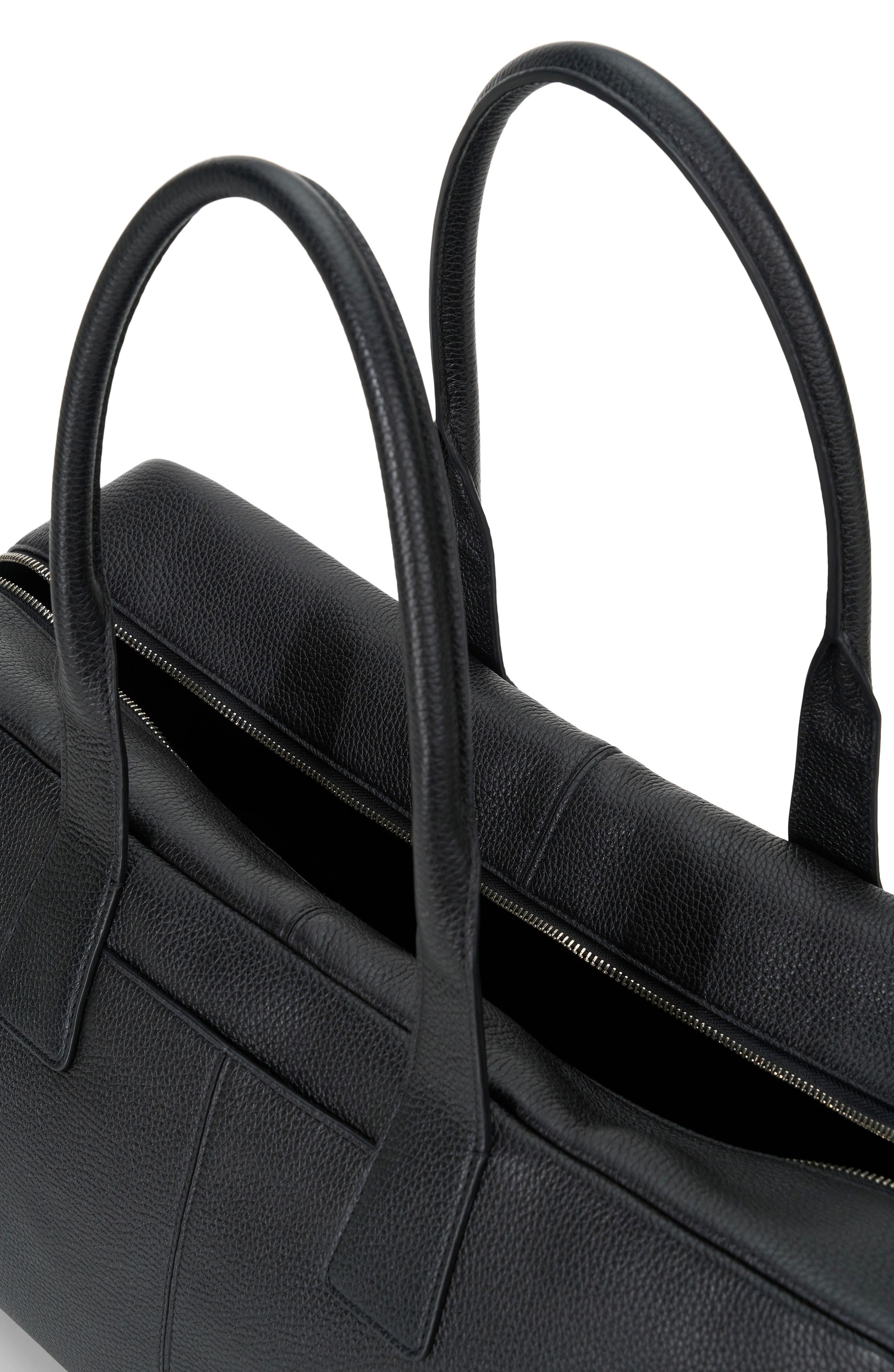 STAUD The Dude Leather Weekend Bag, Alternate, color, 