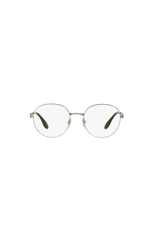 Ray Ban Ray-ban 47mm Phantos Optical Glasses In Silver