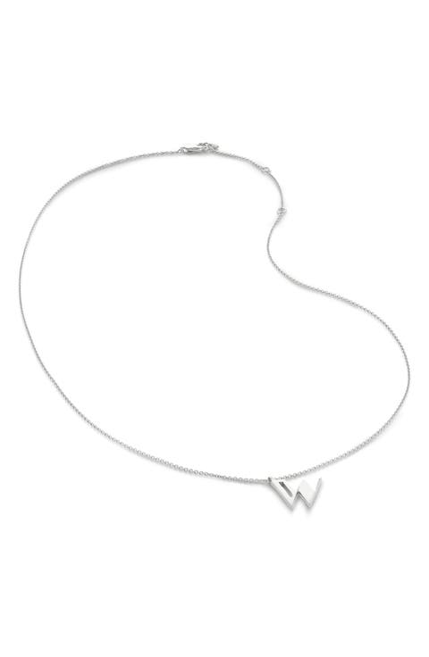 Initial Pendant Necklace