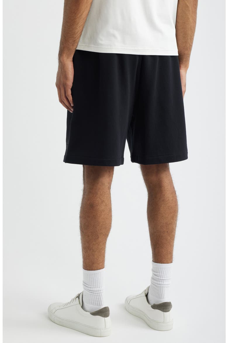 Forever Santo Studio Roma Drawstring Shorts, Alternate, color, BLACK