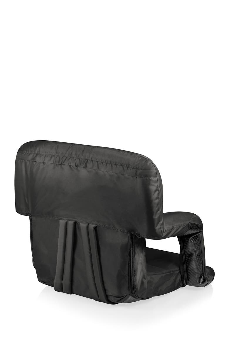 Oniva a Picnic Time Brand ONIVA Ventura Portable Reclining Stadium Seat, Alternate, color, Black