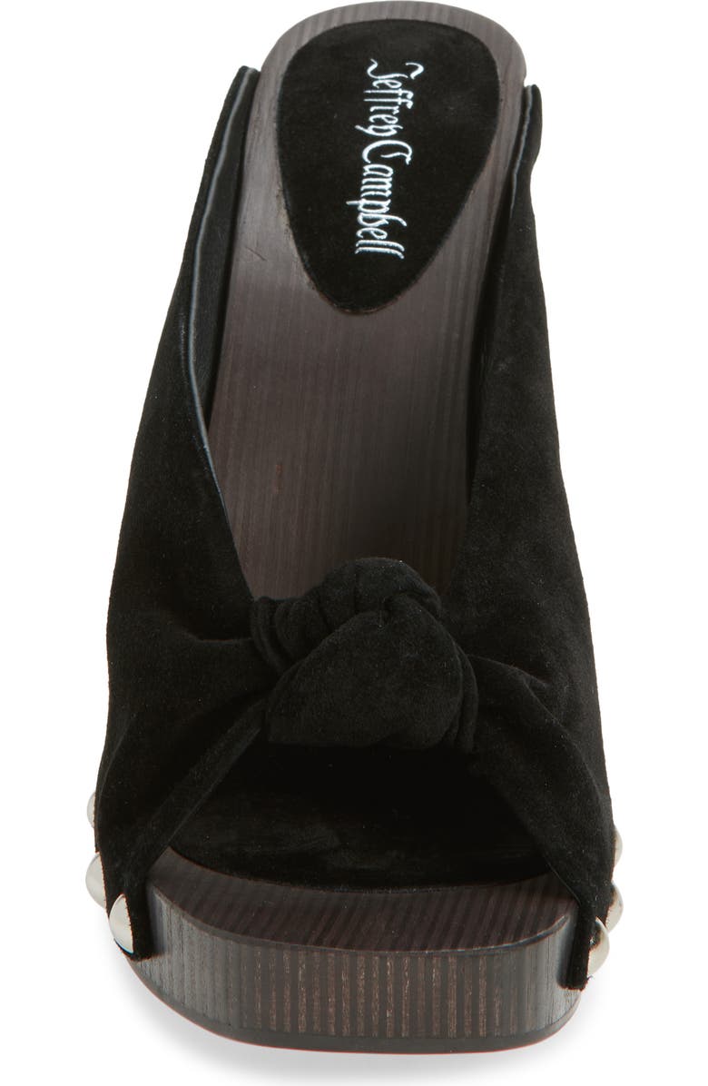 Jeffrey Campbell Belleza Sandal, Alternate, color, Black Suede