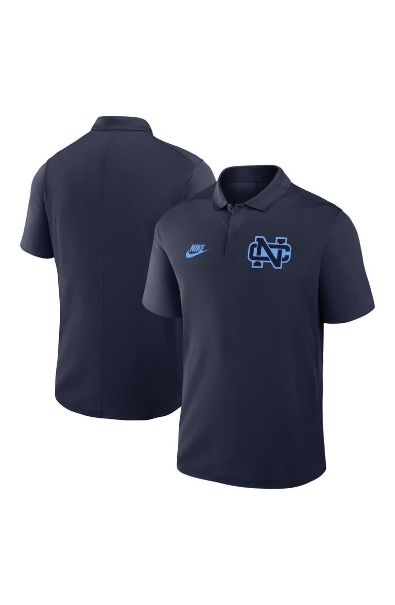 Nike Men's Nike Navy North Carolina Tar Heels Primetime Victory Legacy Vault Logo Performance Polo, Main, color, Navy