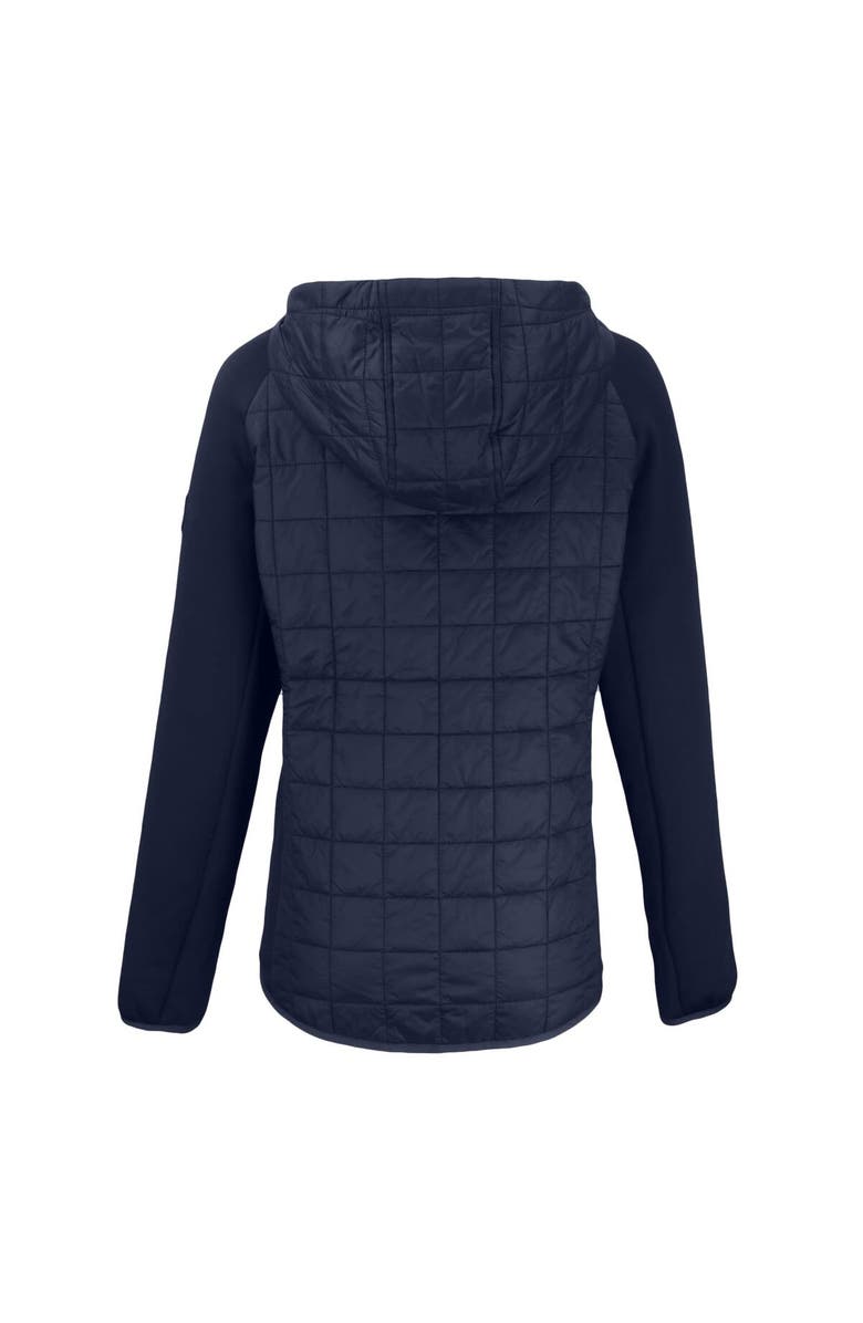 Cutter & Buck Women's Cutter & Buck  Navy Dayton Flyers Vault Primaloft Eco Raglan Full-Zip Hybrid Jacket, Alternate, color, 
