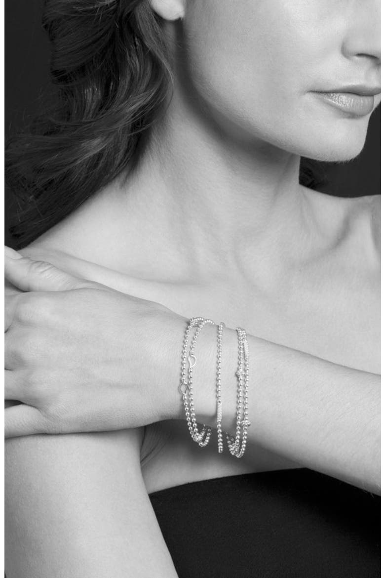 'Caviar Icon' Multistrand Bracelet, Alternate, color, SILVER/GOLD