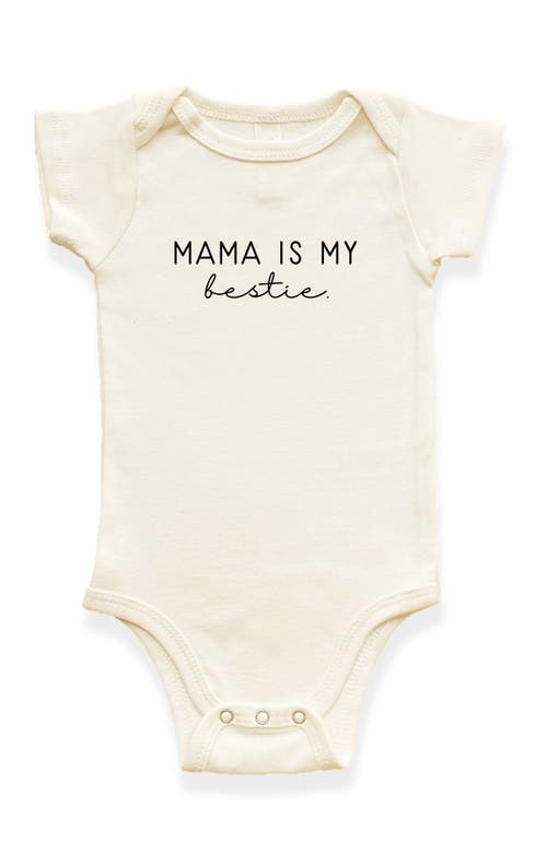Tenth & Pine Kids'  Mama Is My Bestie In Neutral