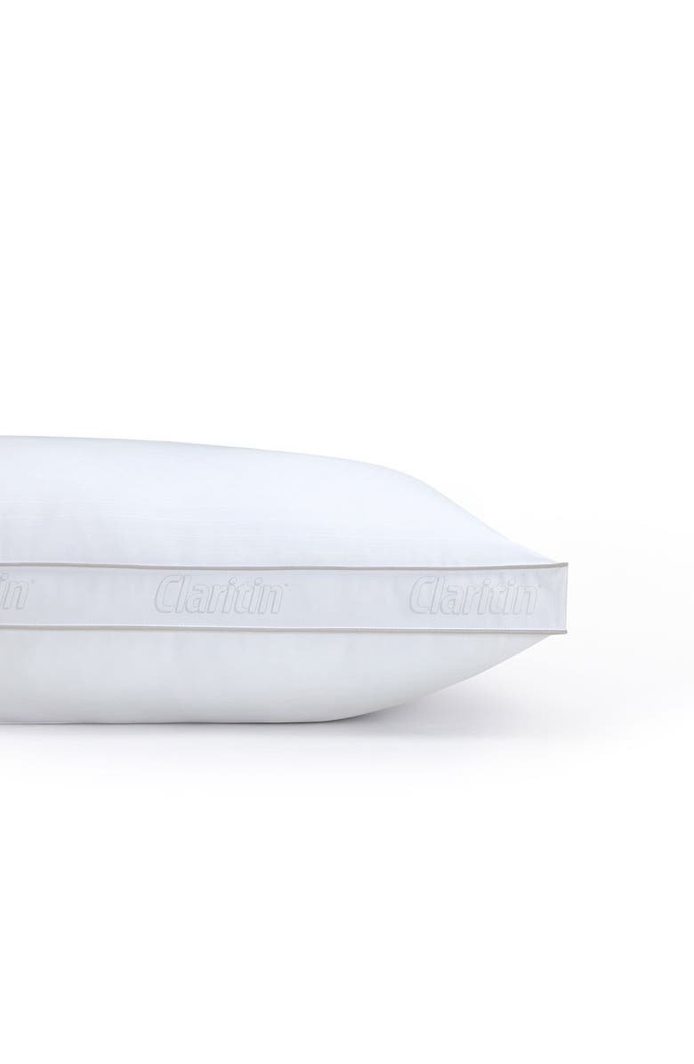 Allied Home Claritin Ultimate Allergen Barrier Firm Density Pillow, Alternate, color, White