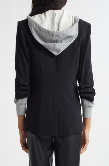 【美品】25SS theory Lush Linen Khloe Jacket Cinq à Sept Hooded Khloe Jacket | Nordstrom