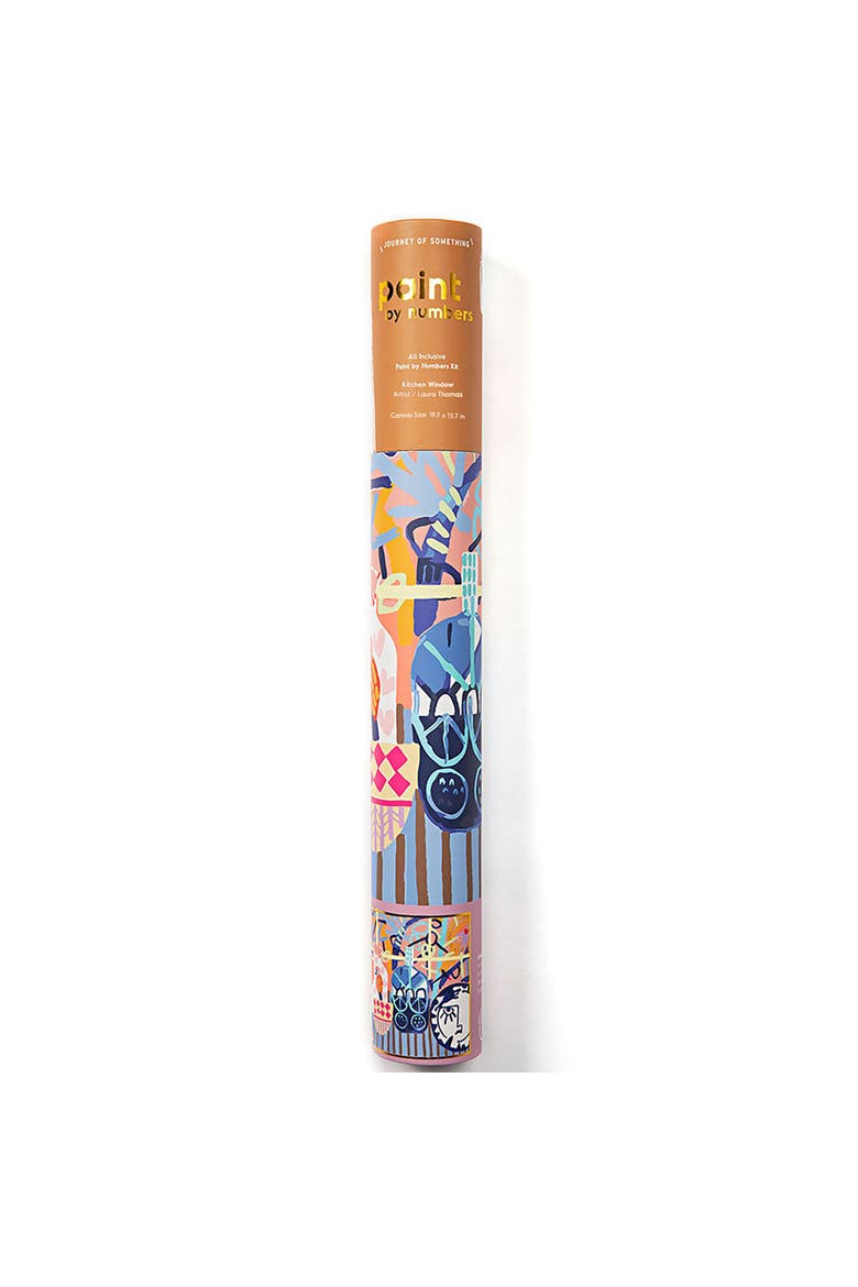 Paint By Numbers, Kitchen Window, DIY Painting Craft Kit, Alternate, color, Multicolored