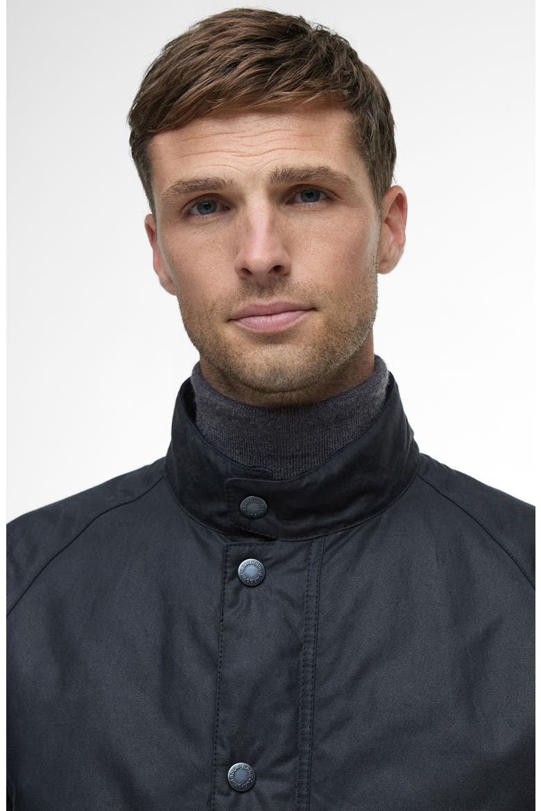Cordhill Waxed Cotton Jacket, Alternate, color, NAVY
