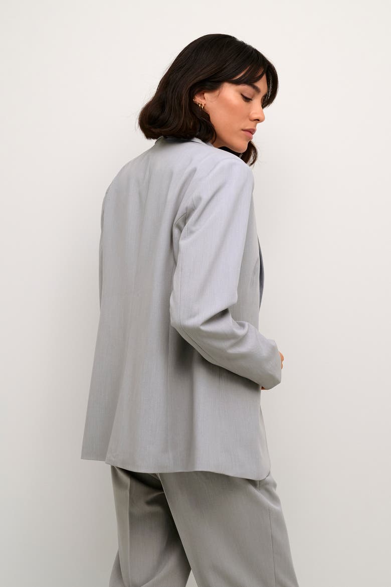 KAsakura Single Breasted Blazer, Alternate, color, Grey Melange