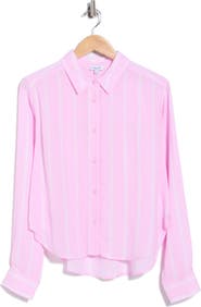 Splendid Jayleah Stripe Modal Button-Up Shirt