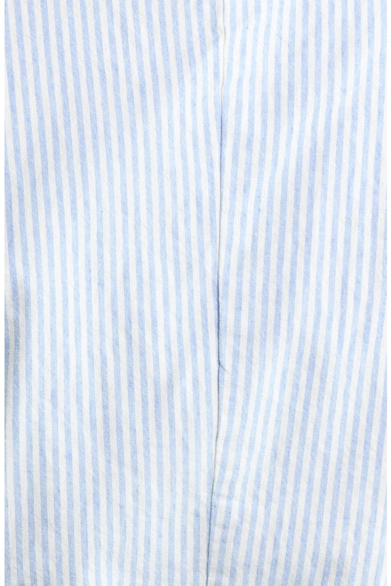 Front Button Vest, Alternate, color, IVORY- BLUE JANE STRIPE