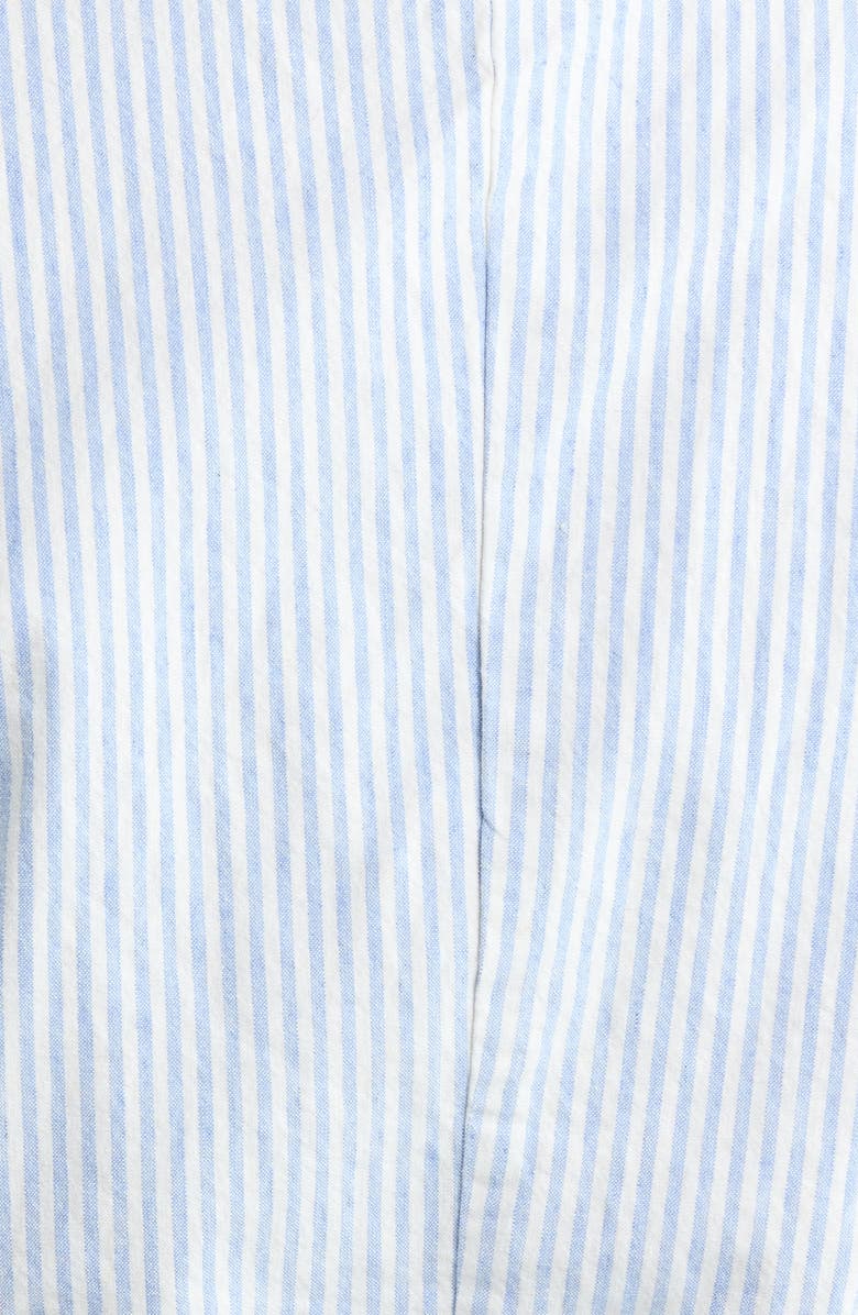 Caslon<sup>®</sup> Front Button Vest, Alternate, color, Ivory- Blue Jane Stripe