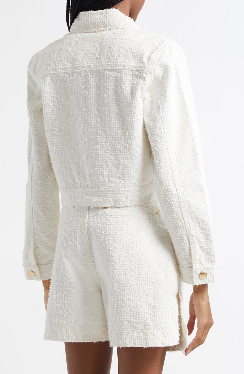 FARM Rio Cotton Tweed Jacket, Alternate, color, 