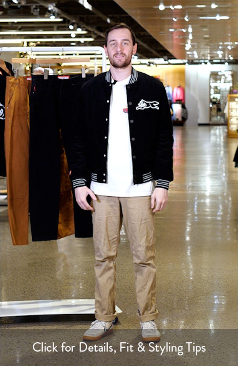 Hounds Corduroy Varsity Jacket, sales video thumbnail