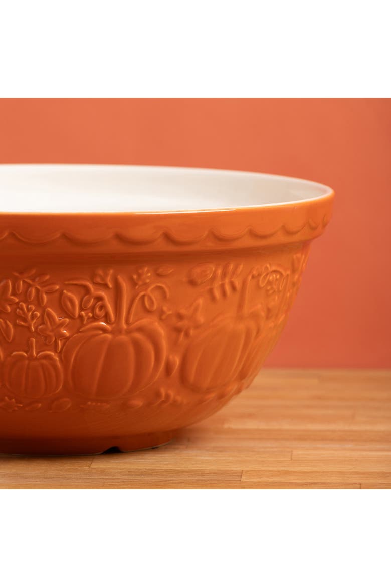 Pumpkin Mixing Bowl, Alternate, color, Pumpkin