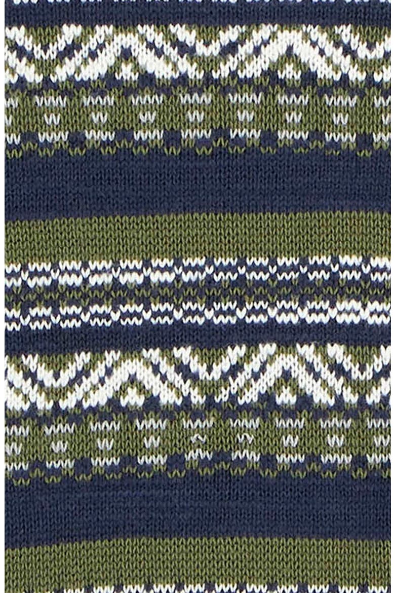 Topcliffe Fair Isle Sweater, Alternate, color, NAVY