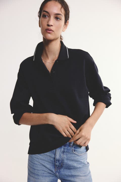 Cotton-blend Polo Shirt